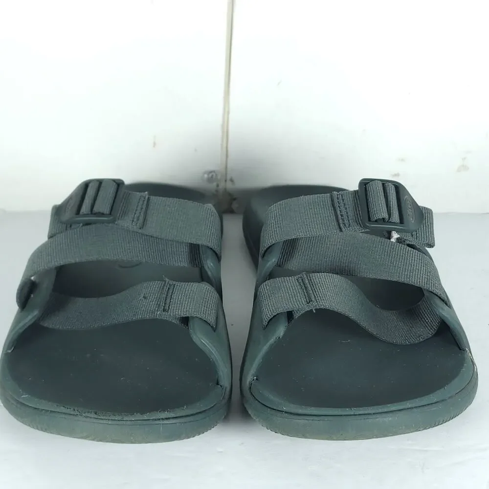 Chaco Men's Chillos US10 Green Strappy Flat Outdoors Slide Sandals